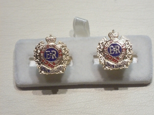 Royal Engineers E11R enamelled cufflinks - Click Image to Close